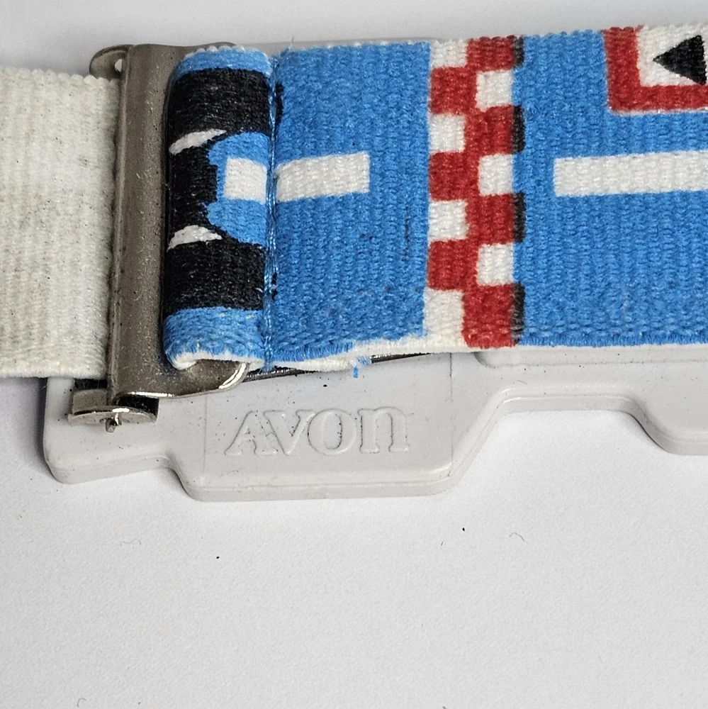Avon Vintage Racecar Pit Stop Suspenders